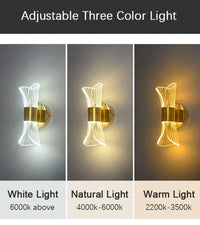 Deluxe Bloom Torch Wall Light