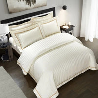 Minimalist White Duvet Cover Set