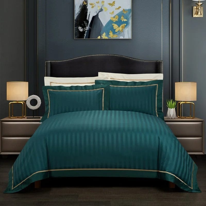 Luxurious Emerald Duvet Cover Set