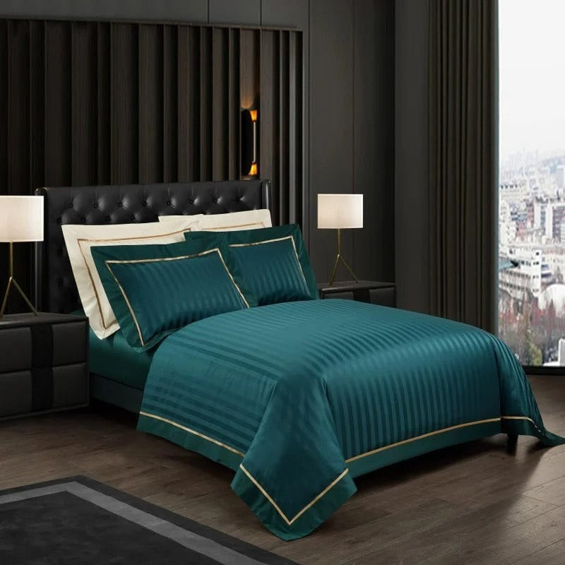 Luxurious Emerald Duvet Cover Set