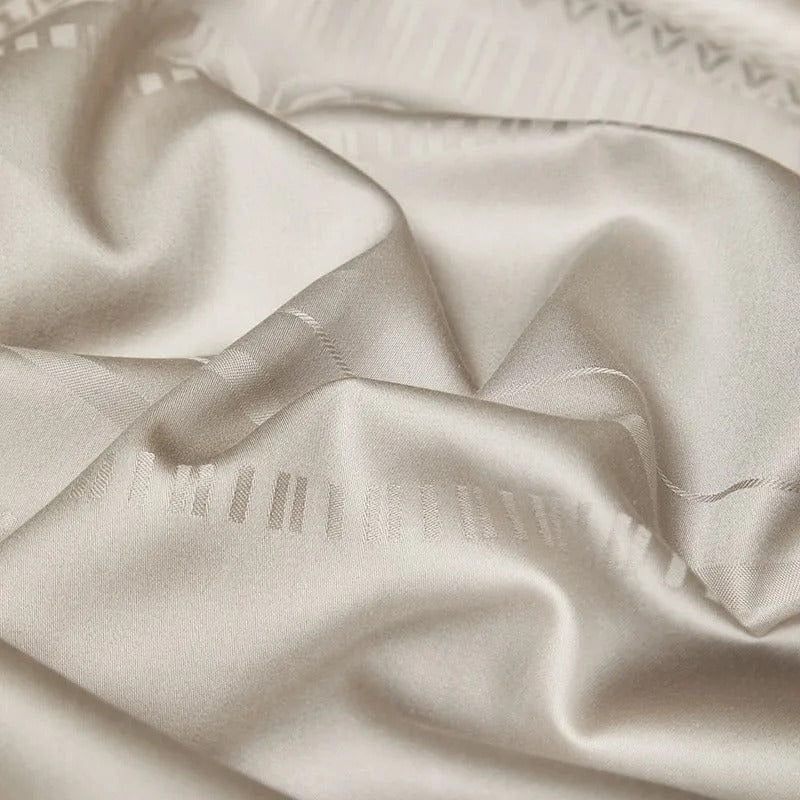 Luxurious Champagne Duvet Cover Set