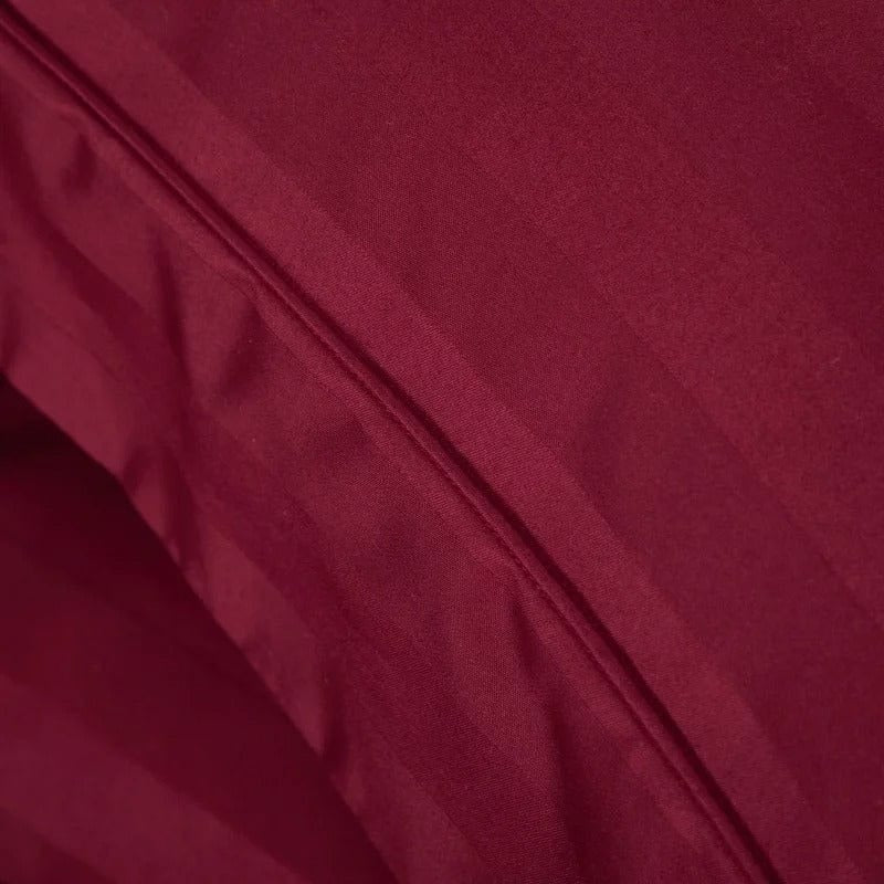 Modern Red Wine Duvet Cover Set