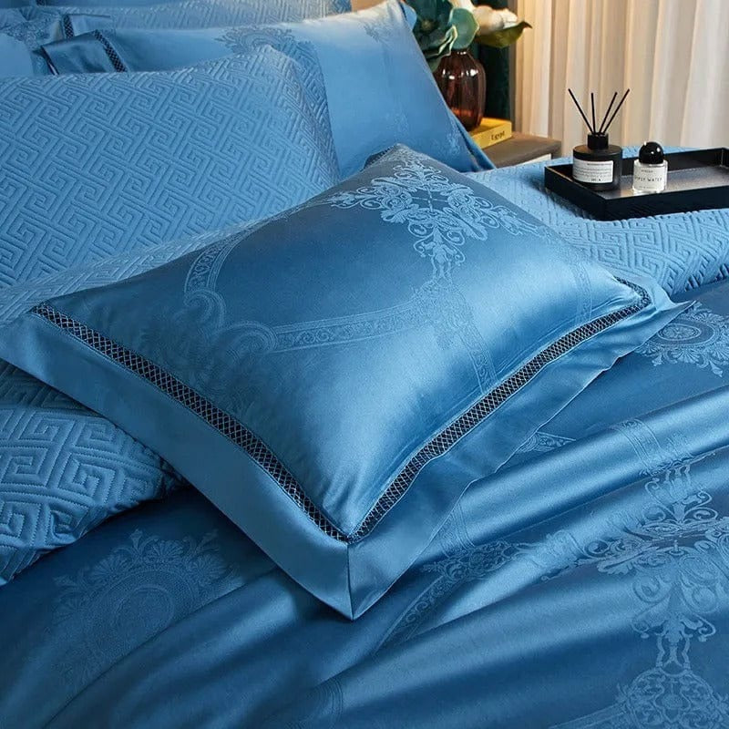 Modern Blue Duvet Cover Set