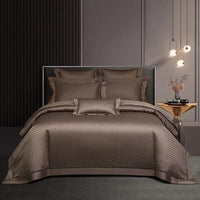 Elegant Brown Duvet Cover Set