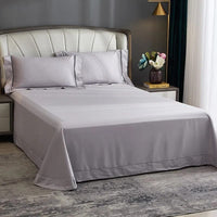 Elegant Silver Duvet Cover Set