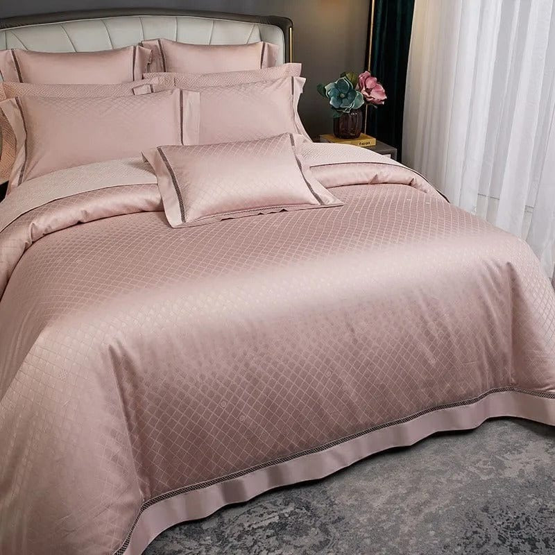 Modern Blush Duvet Cover Set