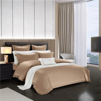 Modern Champagne Duvet Cover Set