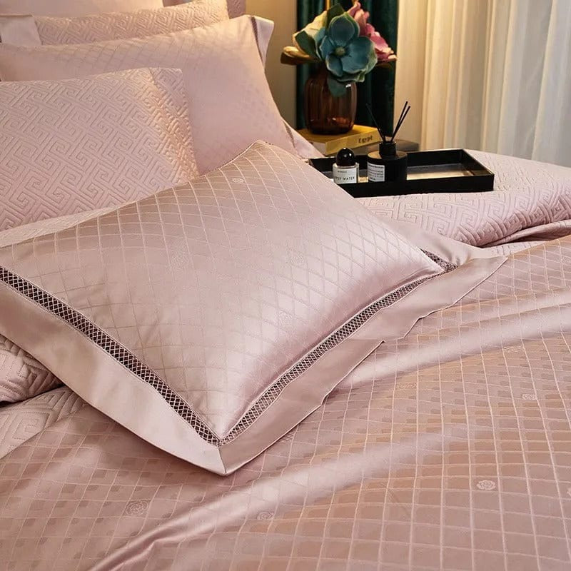 Modern Blush Duvet Cover Set