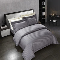 Minimalist Grey Duvet Cover Set