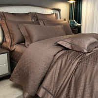 Elegant Brown Duvet Cover Set