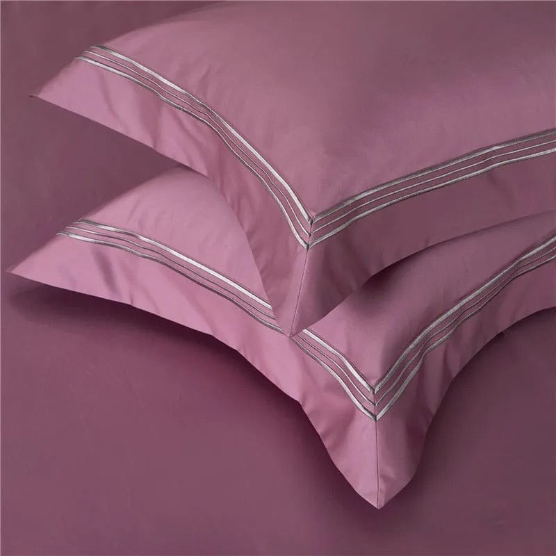 Minimalist Pink Duvet Cover Set