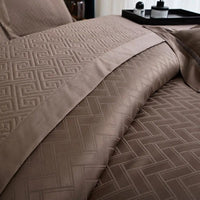 Elegant Brown Duvet Cover Set