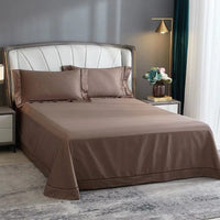 Elegant Brown Duvet Cover Set