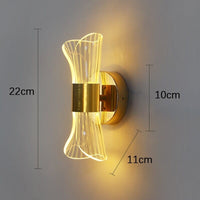 Deluxe Bloom Torch Wall Light