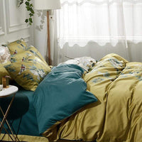 Deluxe Yellow Duvet Cover Set