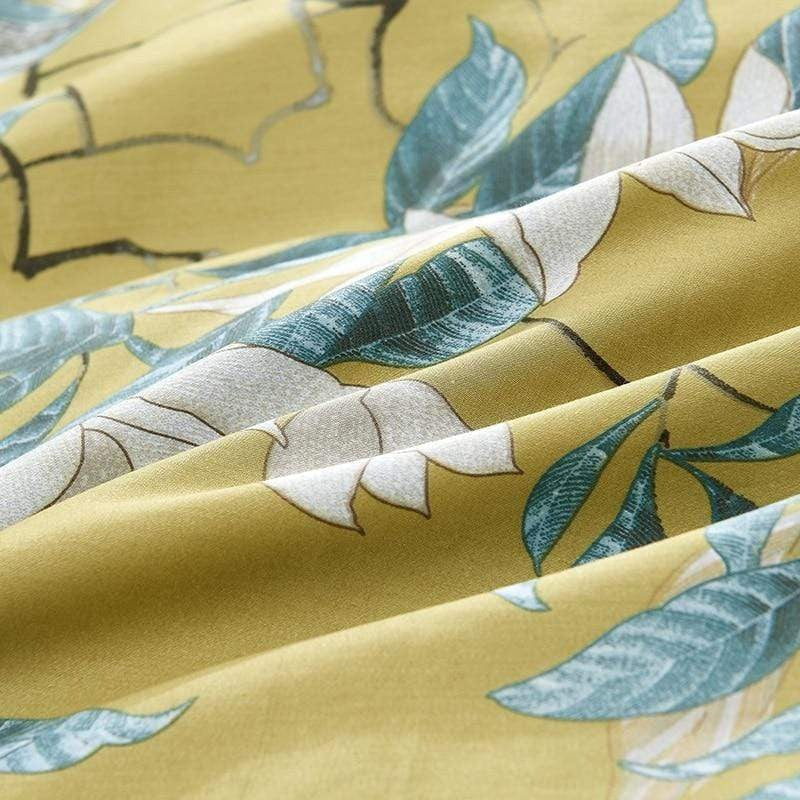 Deluxe Yellow Duvet Cover Set