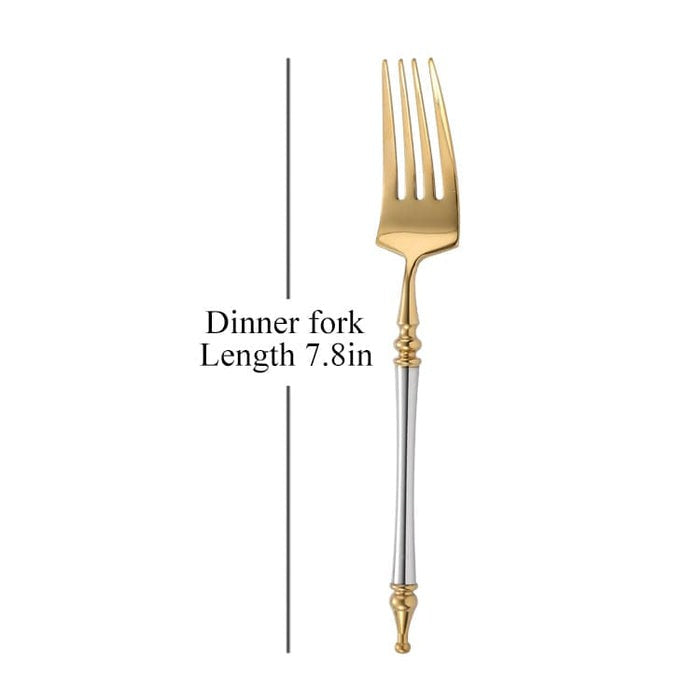 Golden Cutlery Set