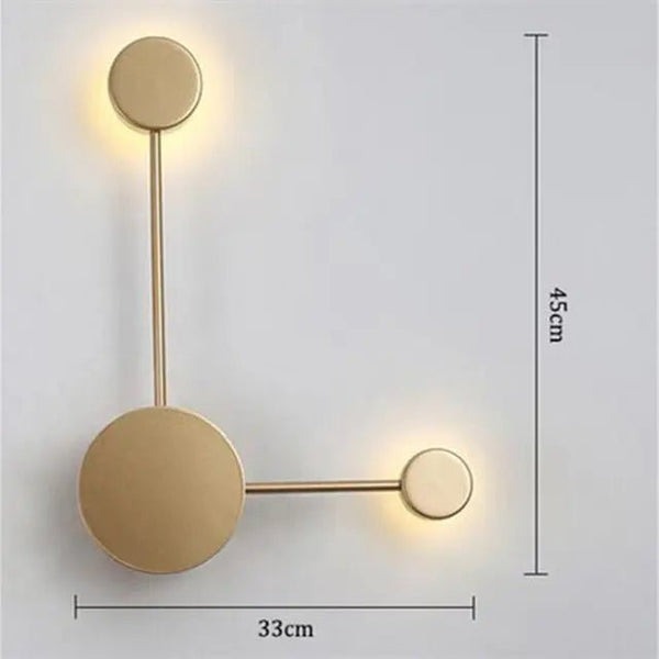 Unique Circle Wall Light