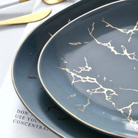 Golden Nordic Plate & Bowl Collection