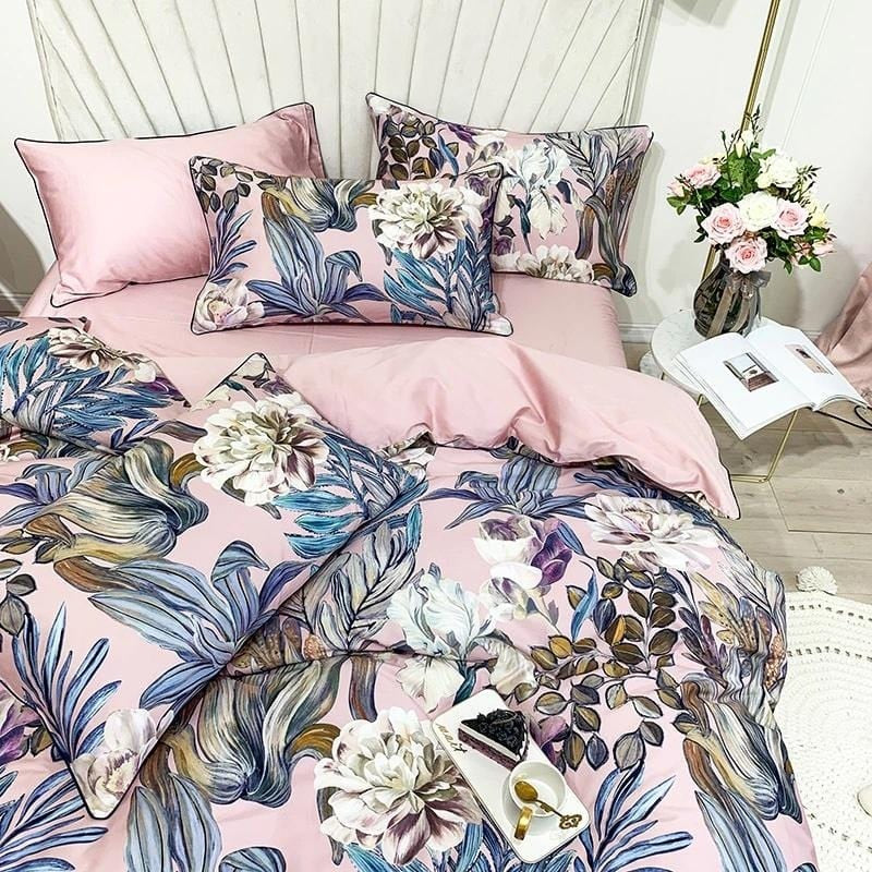 Elegant Pink Duvet Cover Set