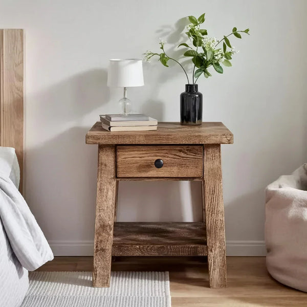 Reclaimed Teak Nightstand