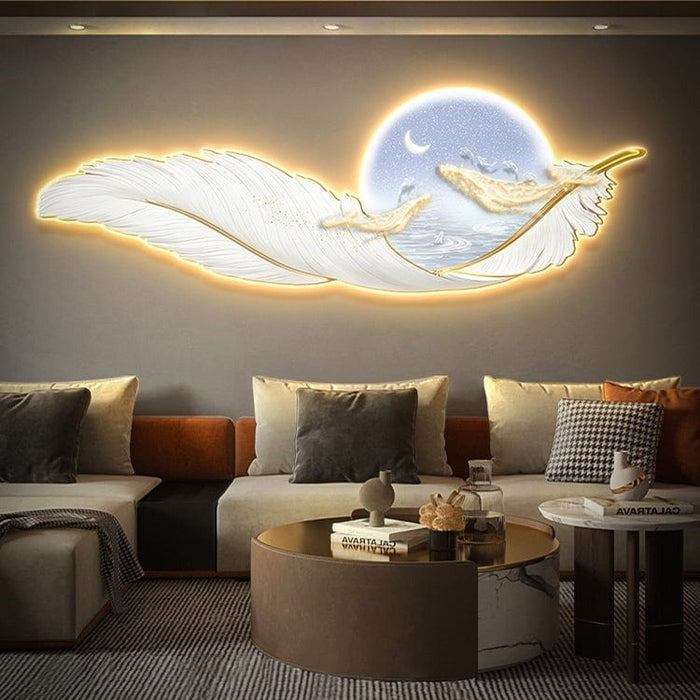 Elegant Moon Wall Light