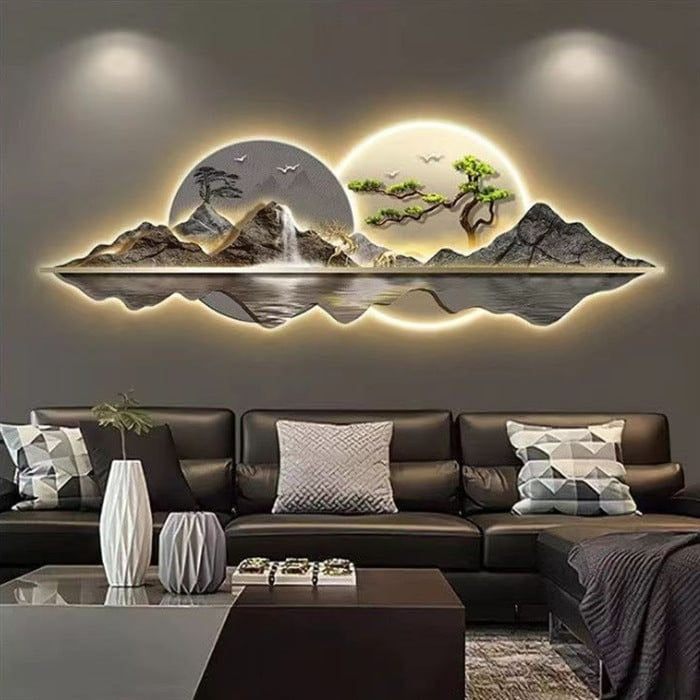 Elegant Mountain Wall Light