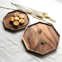 Elegant Acacia Wood Plate