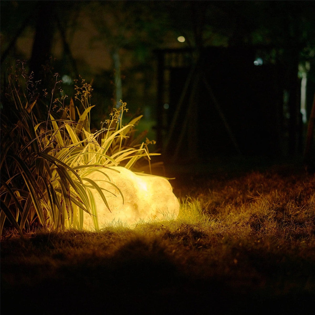 Unique Stone Outdoor Light