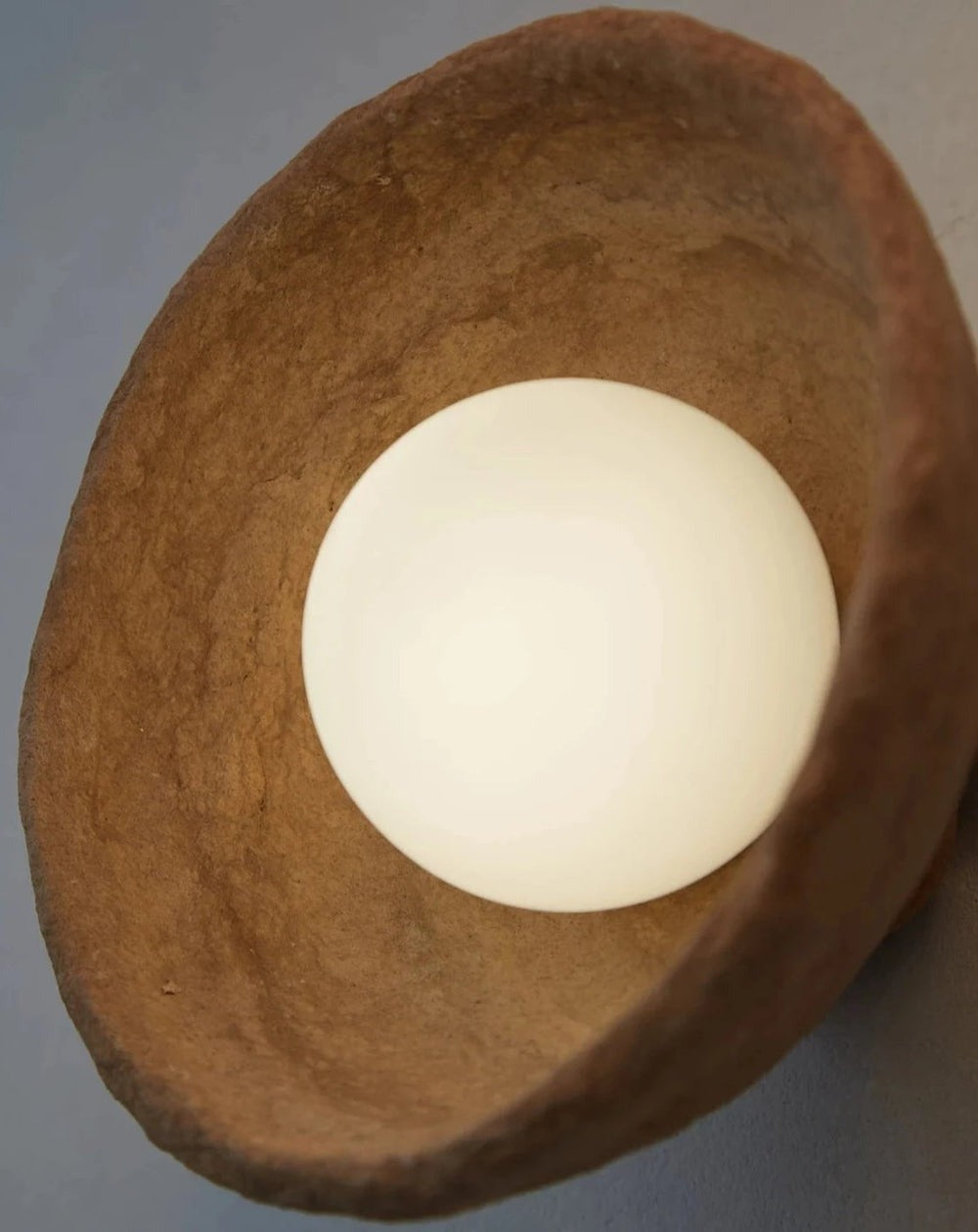 Unique Ceramic Round Wall Light