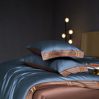 Luxurious Blue Duvet Cover Set