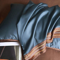 Luxurious Blue Duvet Cover Set