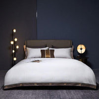 Modern White Duvet Cover Set