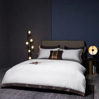 Modern White Duvet Cover Set