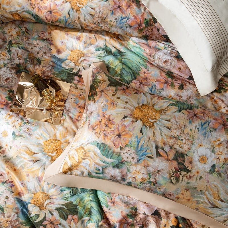 Stunning Summer Flowers Duvet Cover Set