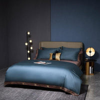 Luxurious Blue Duvet Cover Set