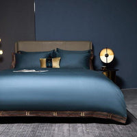 Luxurious Blue Duvet Cover Set