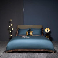 Luxurious Blue Duvet Cover Set