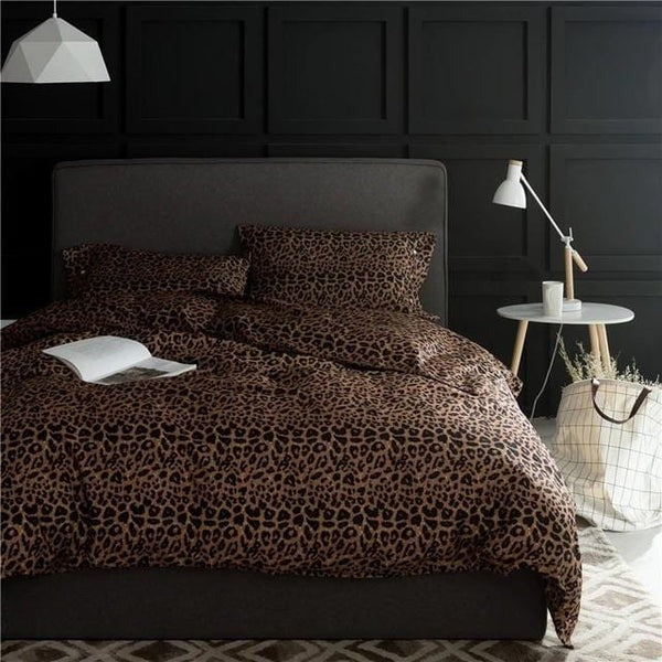 Unique Leo Printed Duvet Cover Set