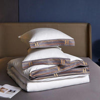 Modern White Duvet Cover Set