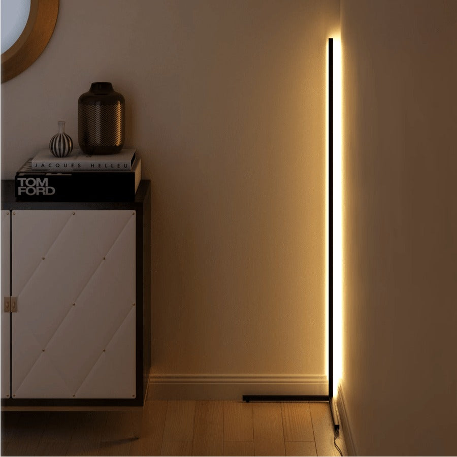 Minimalistische hoge heuvel lamp