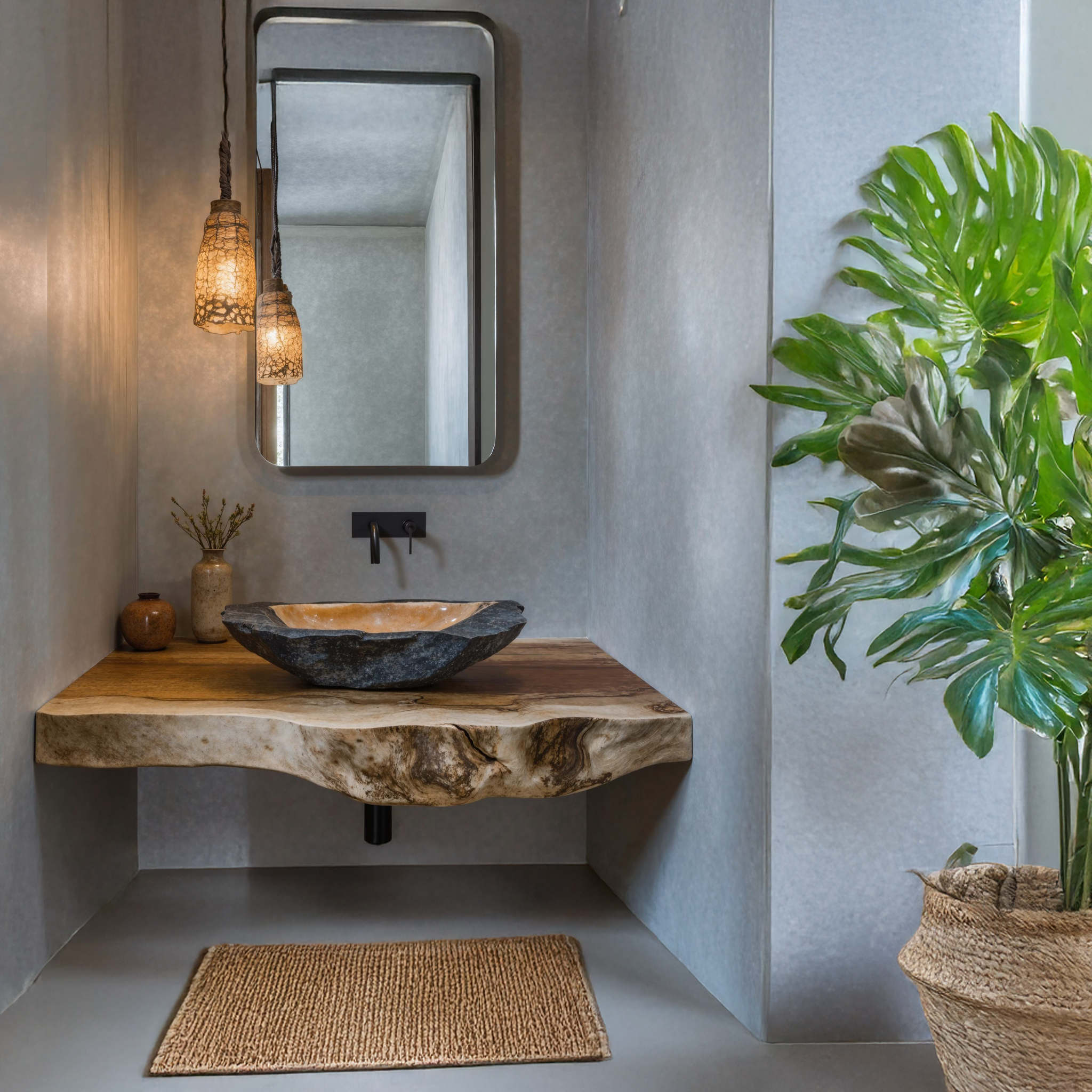 Vintage Reclaimed Wood Floating Vanity Shelf For Timeless Decor SILDTBRV125