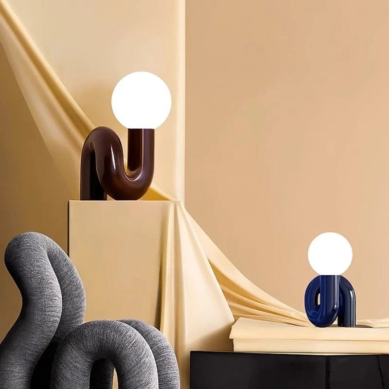 Modern Twist Lamp