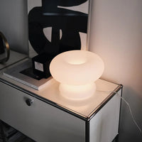 Minimalistische Maki White Mushroom Lampe