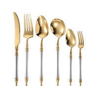 Golden Cutlery Set