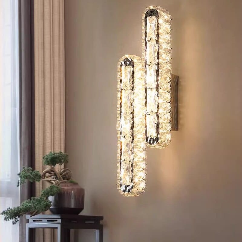 Glow Crystal Wall Light