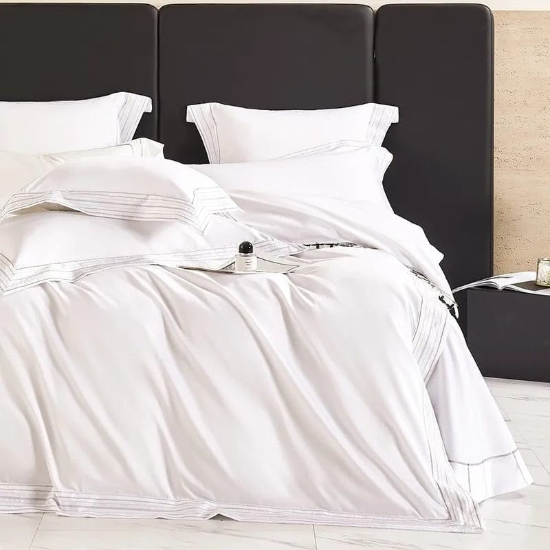 Luxurious White Duvet Cover Set