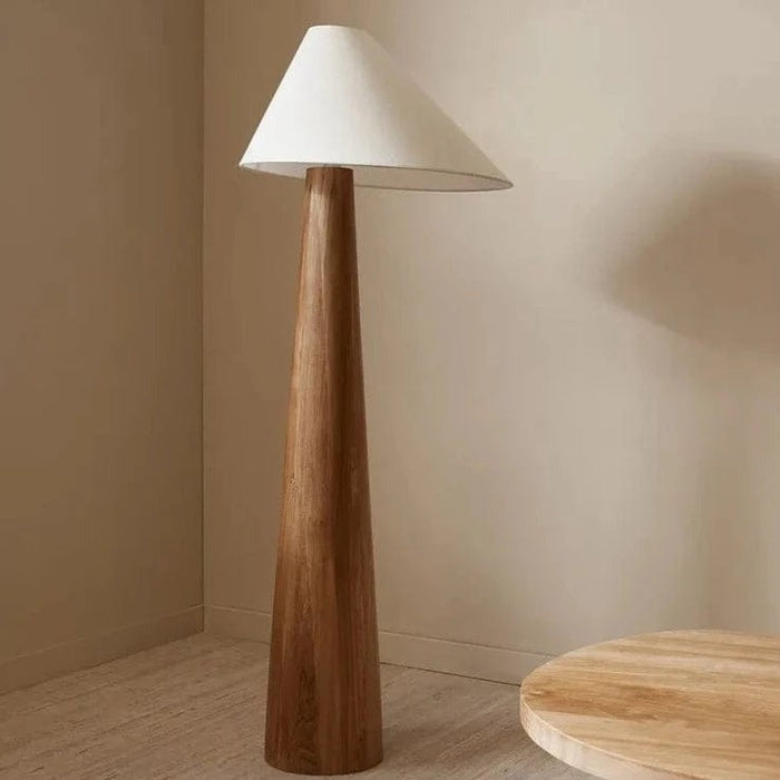 Moderne Mushi Houten Vloerlamp