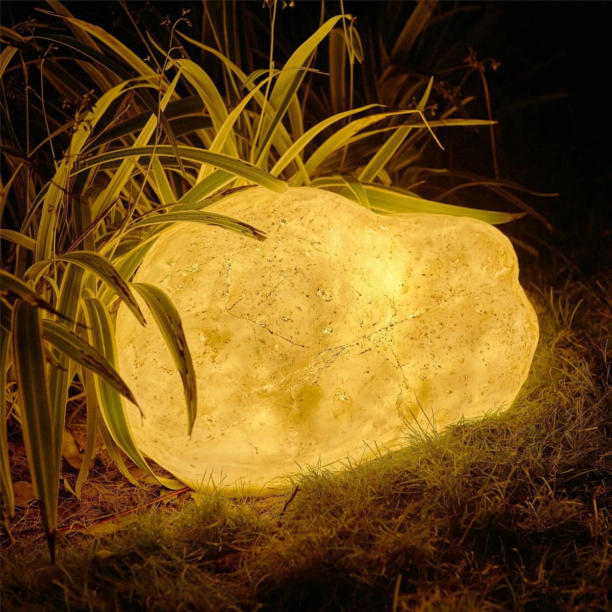 Unique Stone Outdoor Light