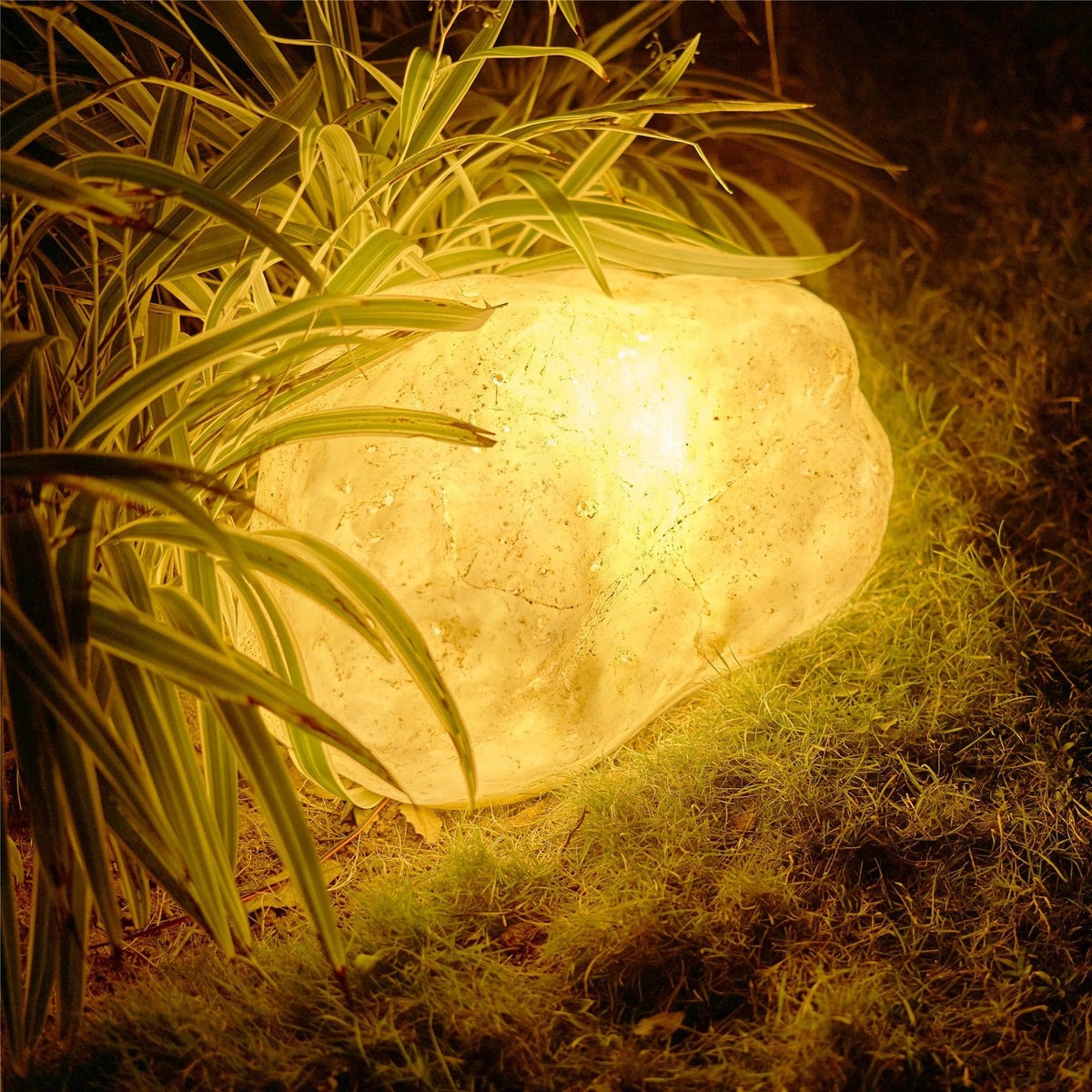 Unique Stone Outdoor Light